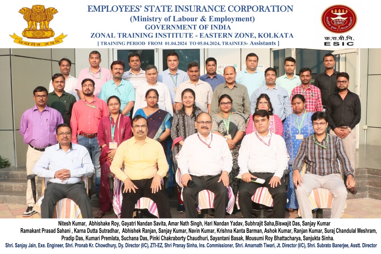 बीमा आयुक्त कार्मिक एवं प्रशासन का पश्चिम बंगाल क्षेत्र, उ.क्षे.का. और जेड.टी.आई का दौरा Visit of IC Personnel and Administration to WB region SRO BKP and ZTI
