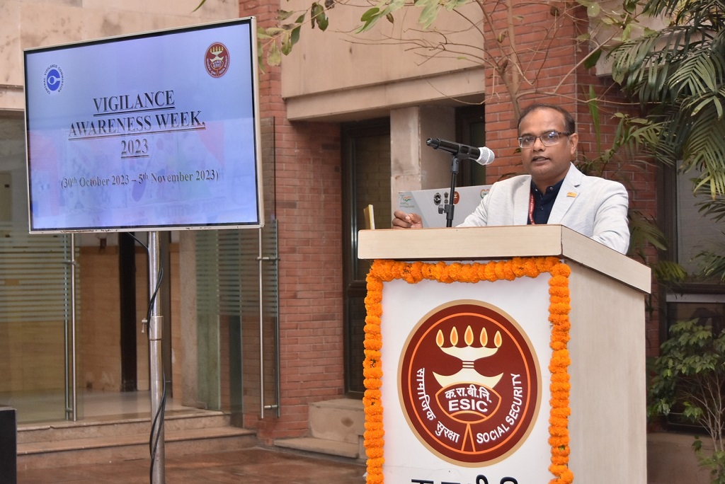 ESIC observes Vigilance Awareness Week 2023